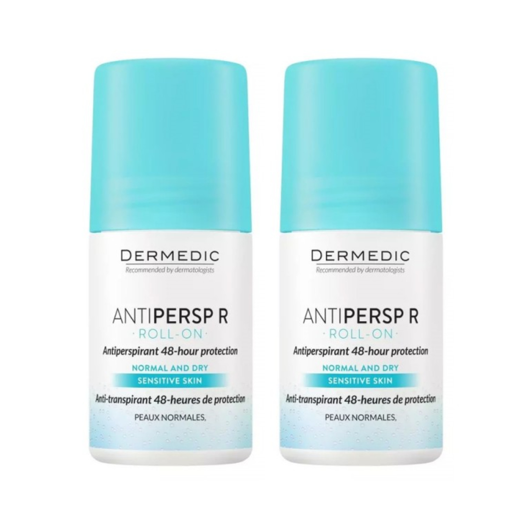 Набор(антиперспирант роликовый 60мл 1+1) Dermedic Antipersp R