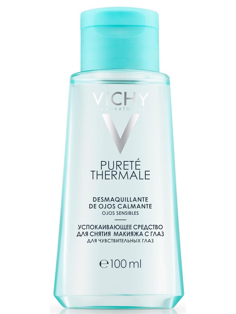 Успокаивающее средство для снятия макияжа с глаз Vichy Purete Thermale 100  мл