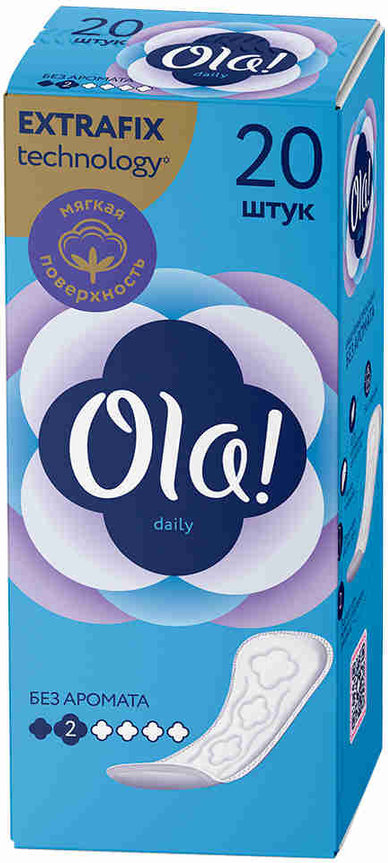 Прокладки Daily Deo 20  ежедневные Ola!