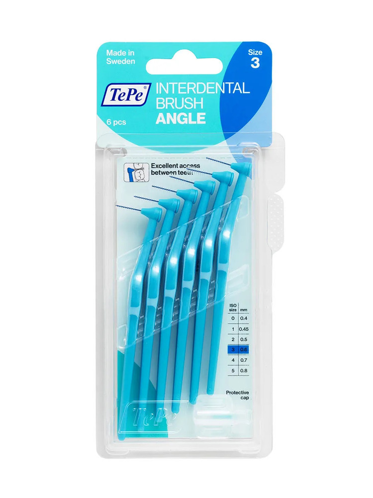 Межзубные ёршики 0,6 №3 TePe Angle 6  шт