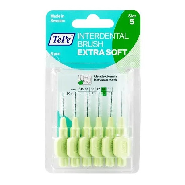 Межзубные ёршики 0,8 №5 TePe Extra Soft 8  шт