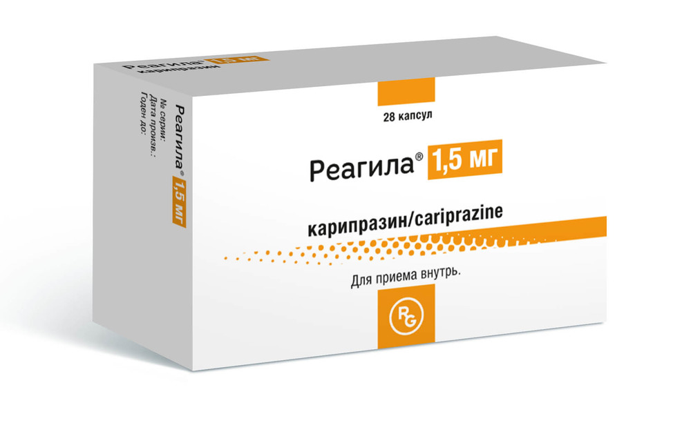 Реагила капсулы 1,5мг N28
