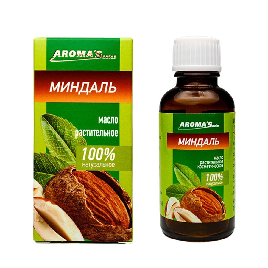 Масло растительное косметическое Миндаль AROMA’Saules 30  мл Масло растительное косметическое Миндаль AROMA’Saules 30  мл