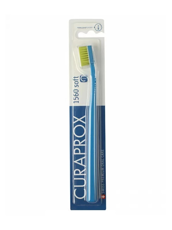Зубная щётка, 1560 мягких щетинок, d 0,15 мм Curaprox Soft