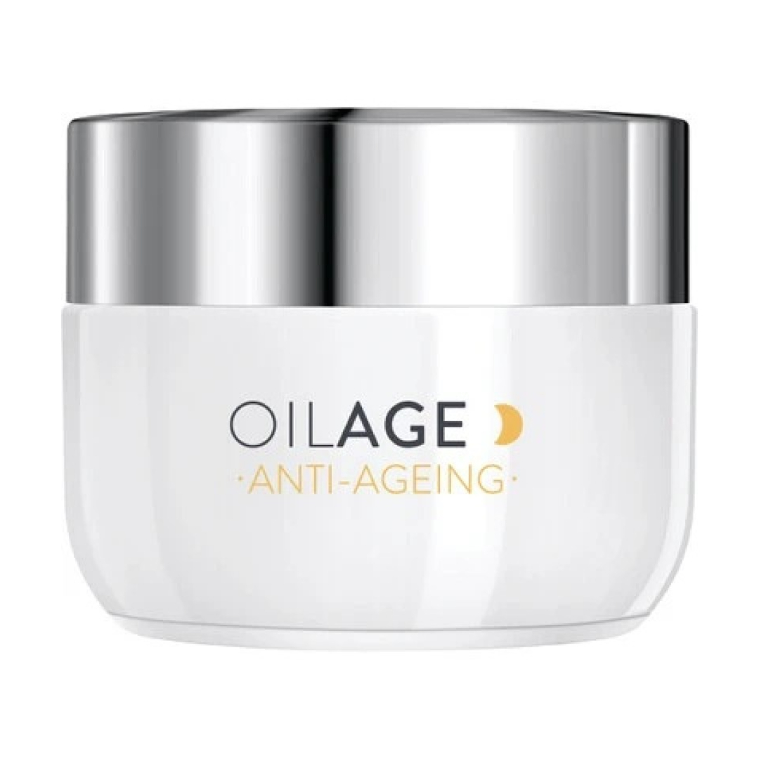 Ночной регенерирующий крем- восстановление плотности кожи Dermedic Oilage 50  г