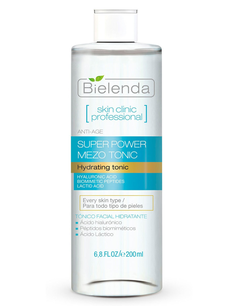 Тоник для лица с гиалуроновой кислотой Bielenda Skin Clinic Professional 200  мл