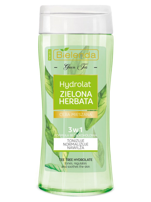 Вода (Гидролат 3в1) Bielenda Green Tea 200  мл