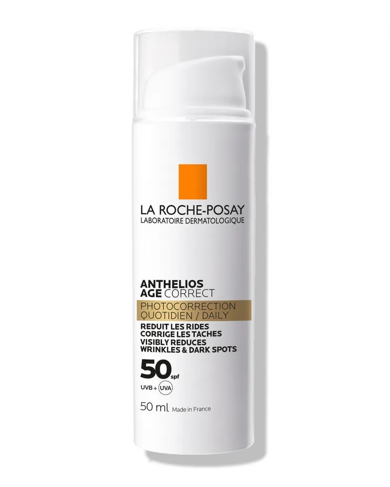 Крем для лица антивозрастной SPF 50 PPD19 СС La Roche-Posay Anthelios 50  мл