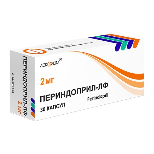Периндоприл-ЛФ капсулы 2мг N30 Периндоприл-ЛФ капсулы 2мг N30