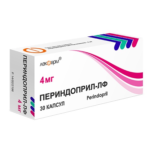 Периндоприл-ЛФ капсулы 4мг N30 Периндоприл-ЛФ капсулы 4мг N30