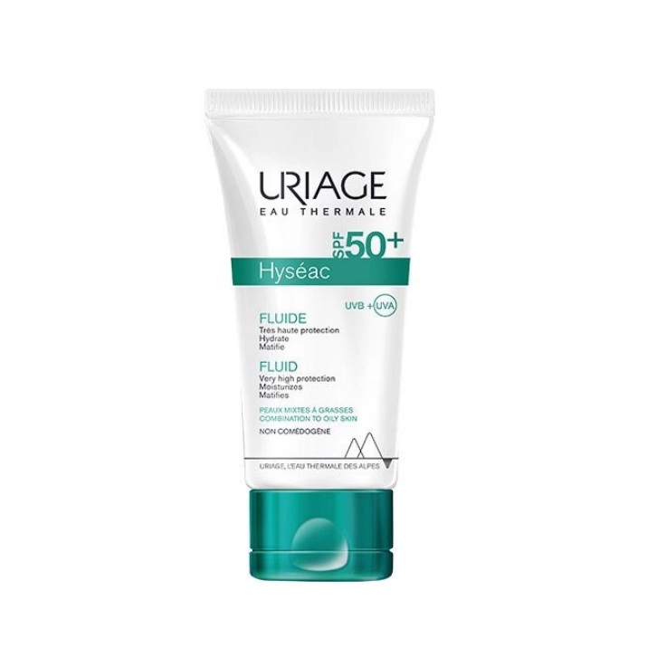 Эмульсия солнцезащитная SPF50+ Uriage Hyseac 50 мл Эмульсия солнцезащитная SPF50+ Uriage Hyseac 50 мл
