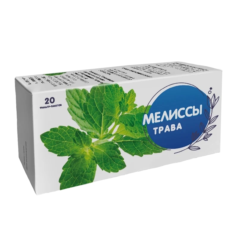Мелиссы трава фильтр-пакеты 1,5г N20