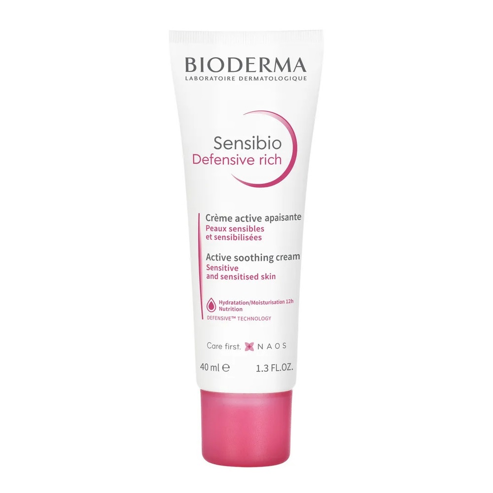 Крем Сенсибио Дефенсив Риш/ Sensibio Defensive Rich Bioderma Sensibio 40  мл