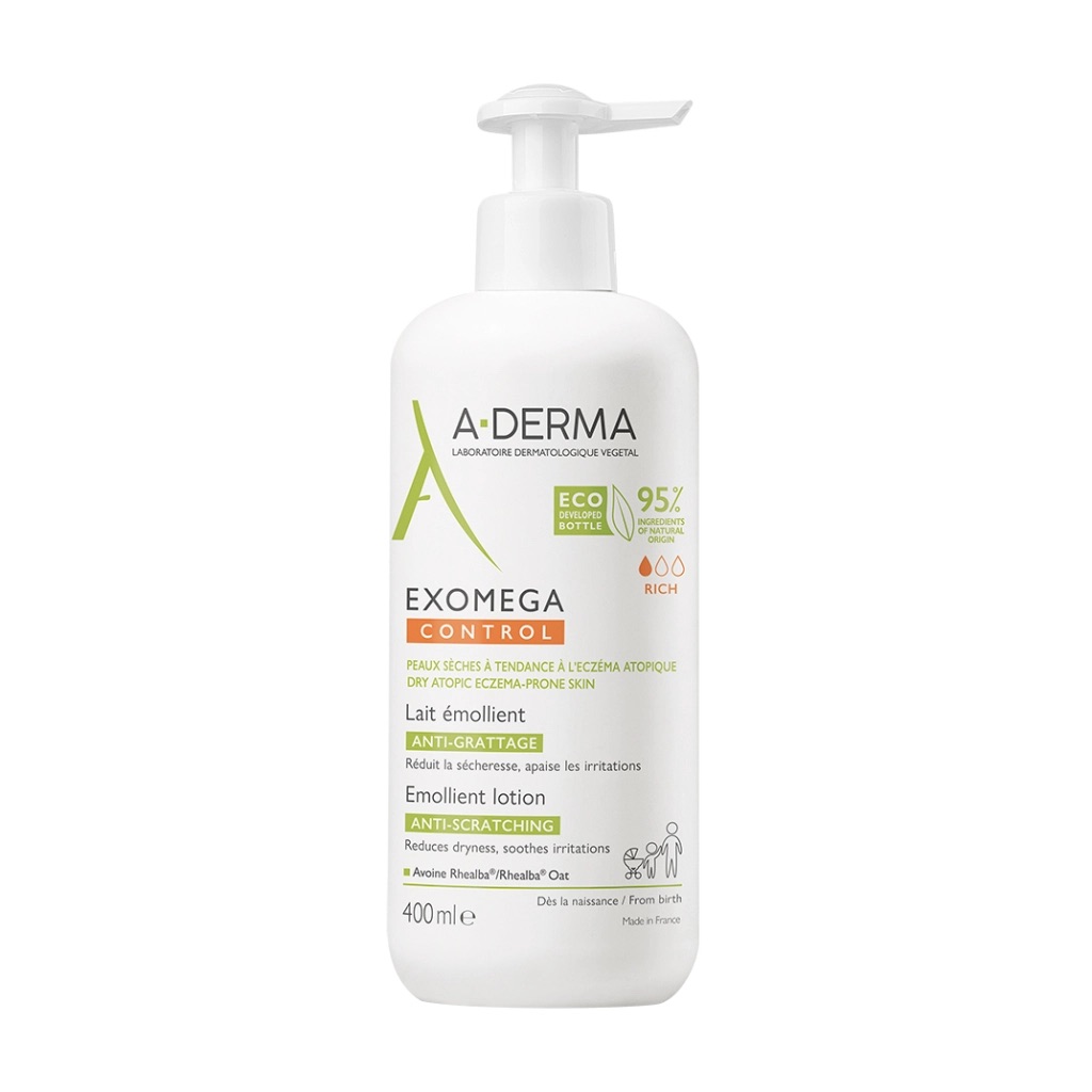 Лосьон для лица и тела смягчающий A-Derma Exomega Control 400 мл