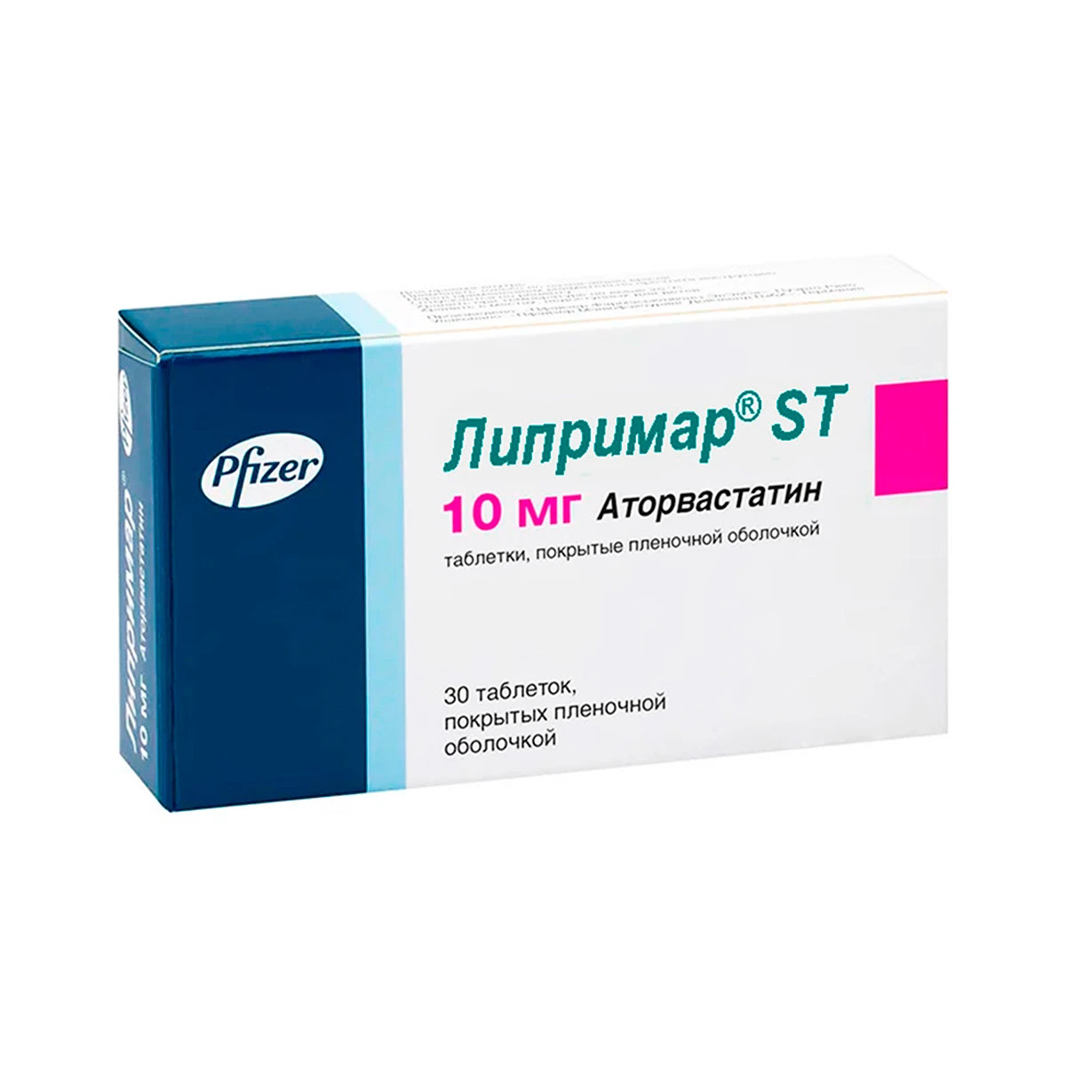 Липримар ST таблетки покрытые оболочкой 10мг N30 Липримар ST таблетки покрытые оболочкой 10мг N30