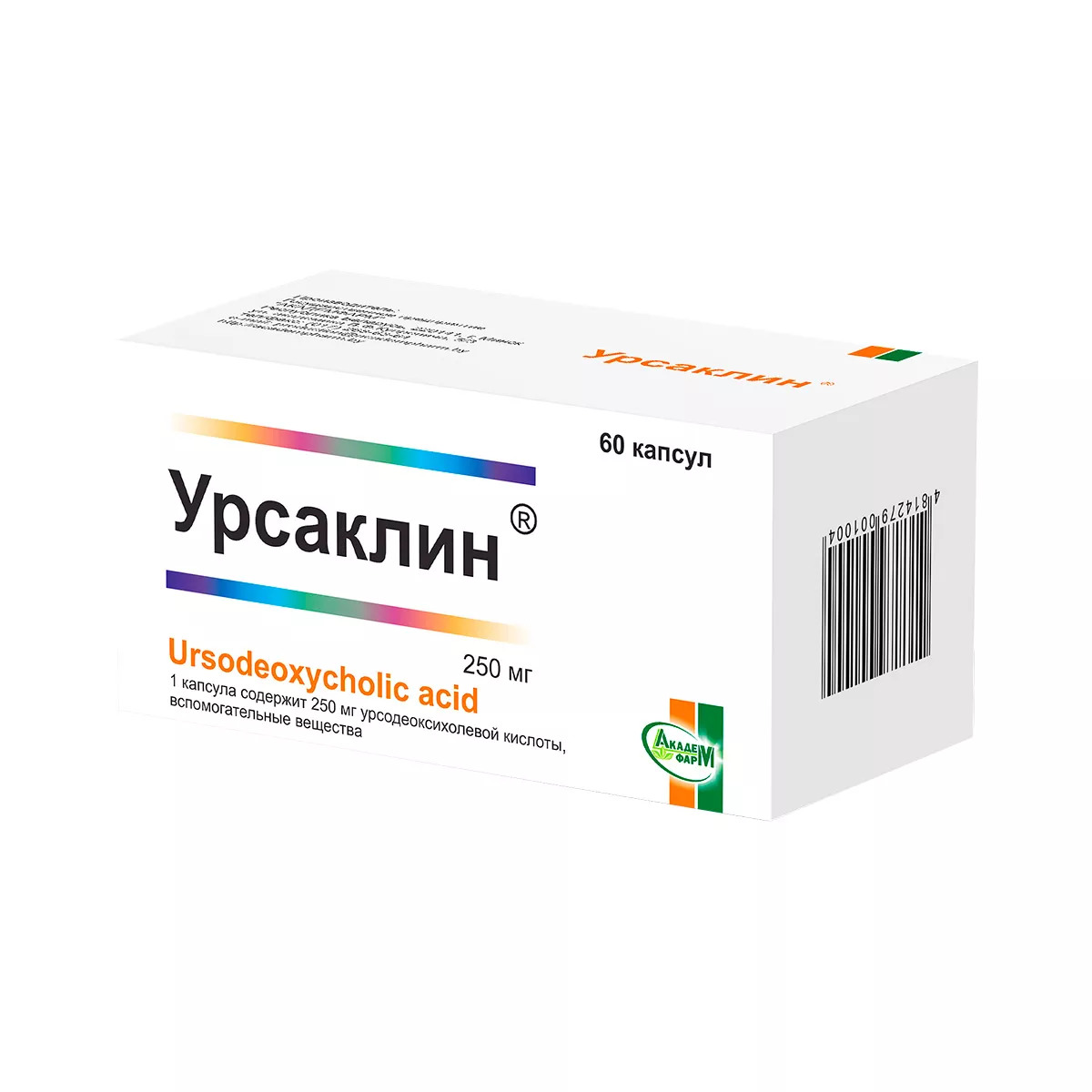 Урсаклин капсулы 250мг N60 Урсаклин капсулы 250мг N60