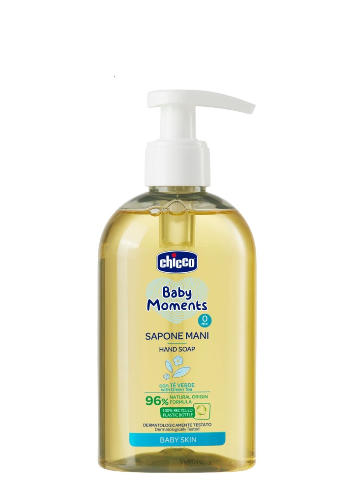 Мыло жидкое для рук 0 мес.+ Chicco Baby Moments 250 мл Мыло жидкое для рук 0 мес.+ Chicco Baby Moments 250 мл