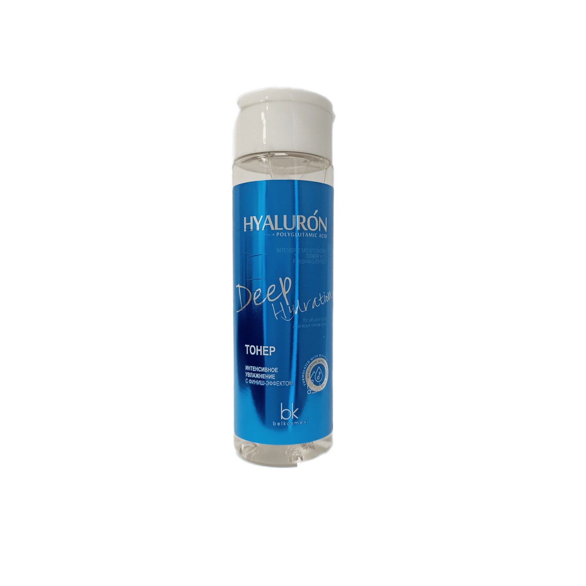 Тонер интенсивное увлажнение с финиш-эффектом Belkosmex Hyaluron Deep Hydration 200  г