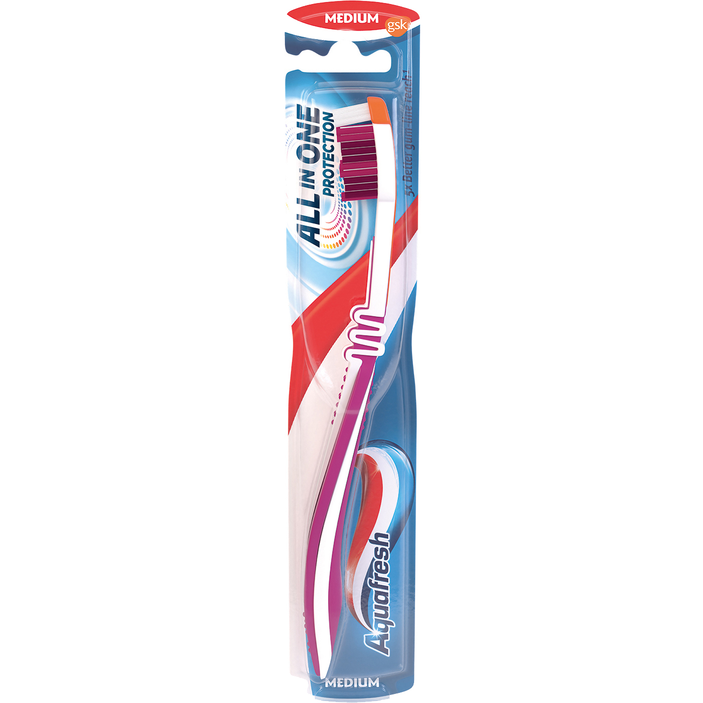 Щетка зубная All In One Protection Aquafresh 1  шт Щетка зубная All In One Protection Aquafresh 1  шт