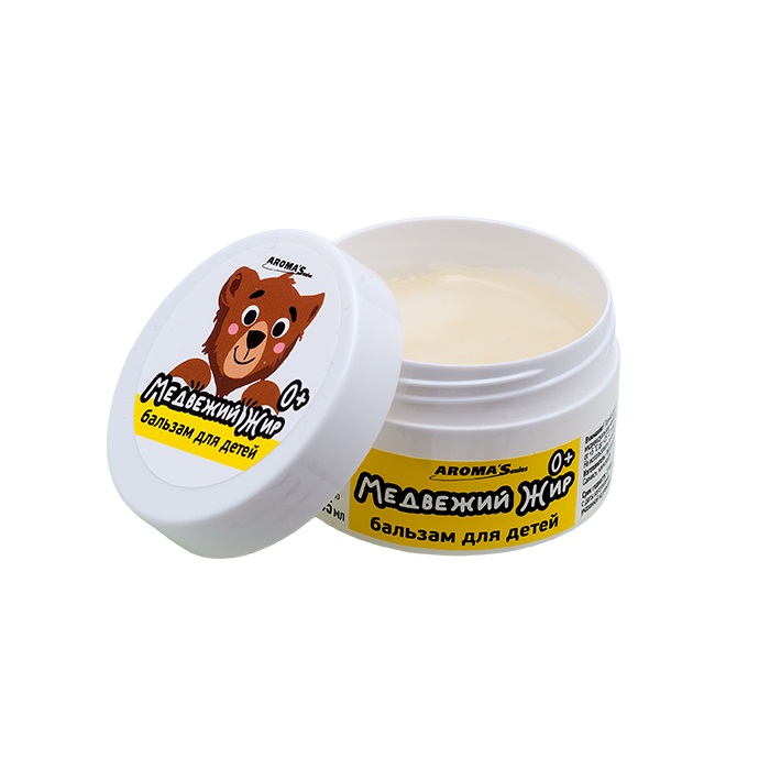 Бальзам для детей 0+ Медвежий жир AROMA’Saules 45  мл