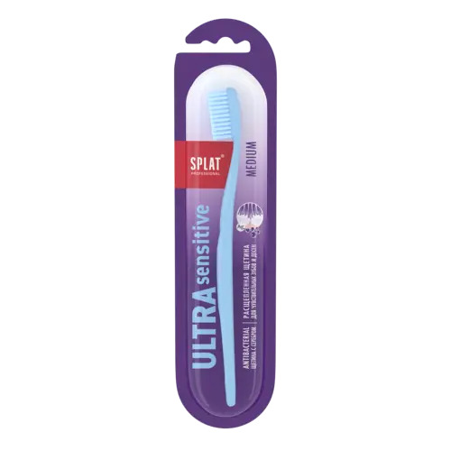 Зубная щетка Ultra Sensitive Medium для чувствительных зубов и десен средняя Splat Professional 1  шт