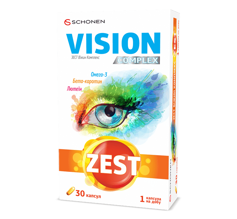 Зест Вижн Комплекс капсулы N30 ZEST