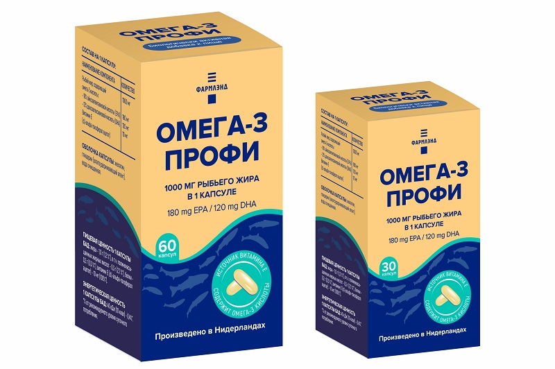 Омега-3 Профи капсулы 1,358г N60