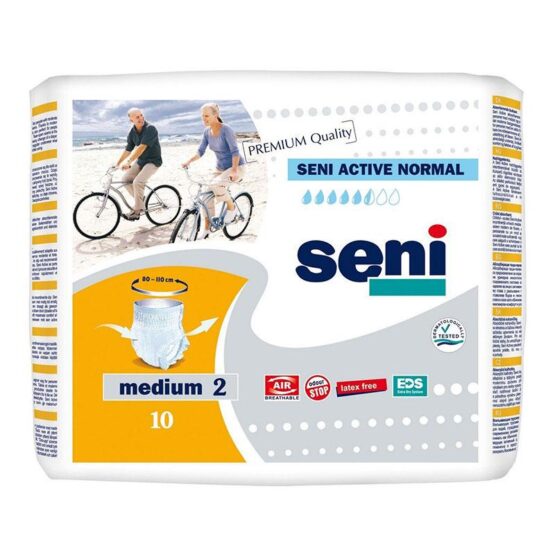 Трусы впитывающие для взрослых, одноразовые, размер M Seni Normal 10  шт