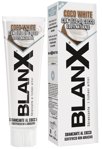 Зубная паста отбеливающая Кокос BlanX 75  мл