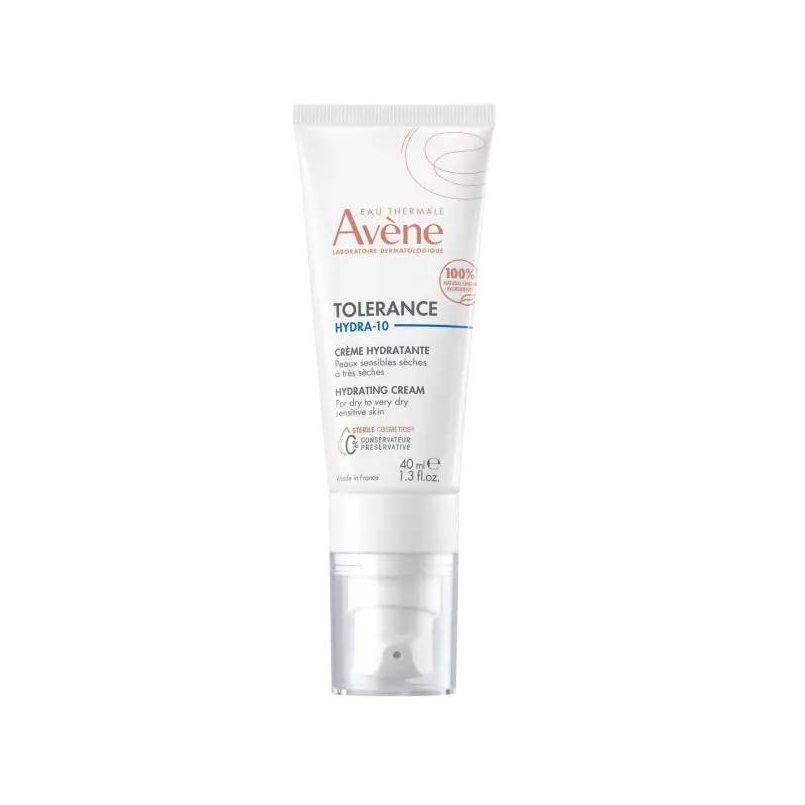 Крем увлажняющий для лица Hydra-10 Avene Tolerance 40  мл