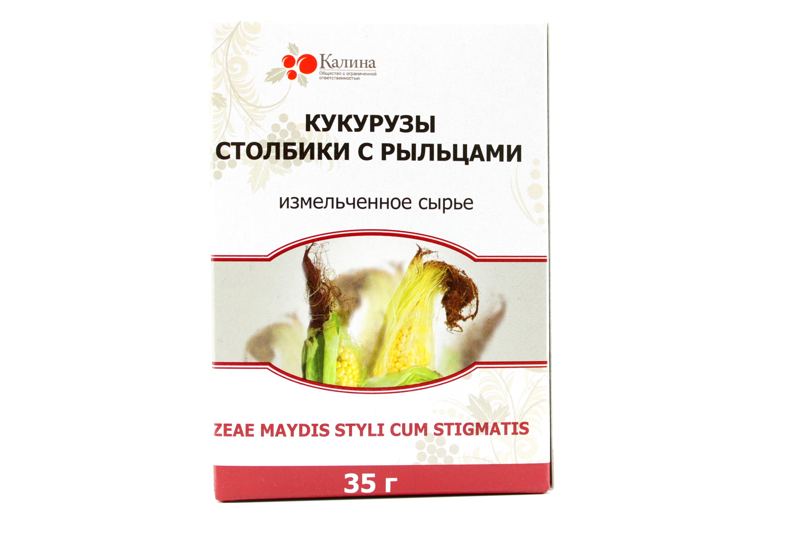 Кукурузы столбики с рыльцами Калина