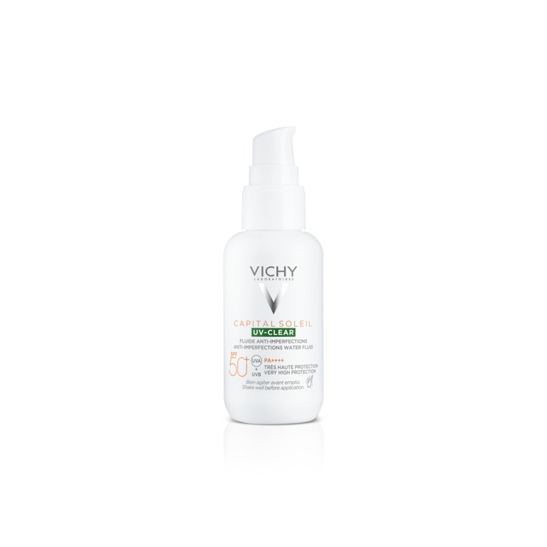 Флюид солнцезащитный для лица против несовершенств UV-Clear SPF50+ Vichy Capital Soleil 40  мл