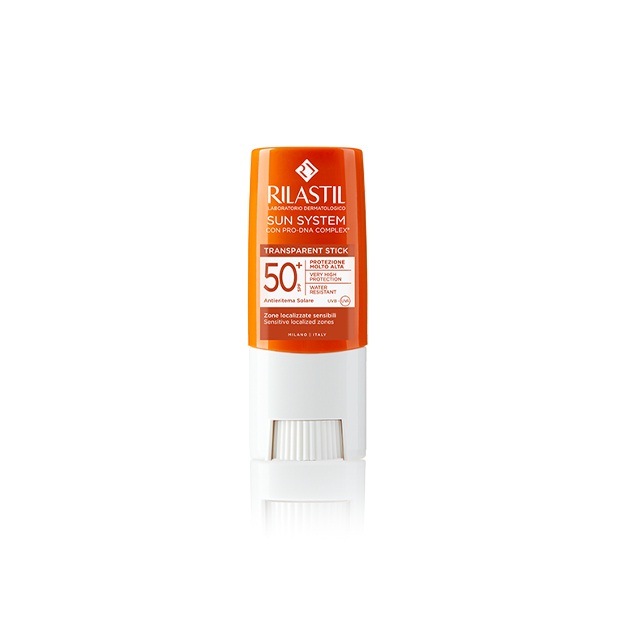 Стик прозрачный SPF 50+ для чувствительных зон Rilastil Sun System 8,5  мл