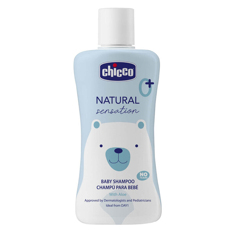 Шампунь без слез с экстрактом алоэ 0мес+ Chicco Natural Sensation 200  мл Шампунь без слез с экстрактом алоэ 0мес+ Chicco Natural Sensation 200  мл