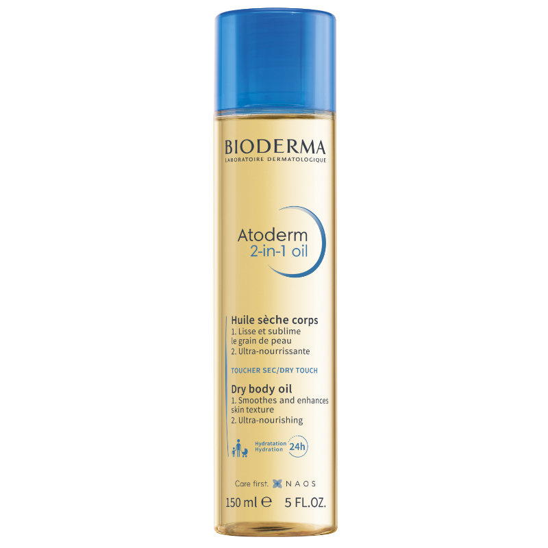 Масло для тела сухое 2в1 Bioderma Atoderm 150  мл