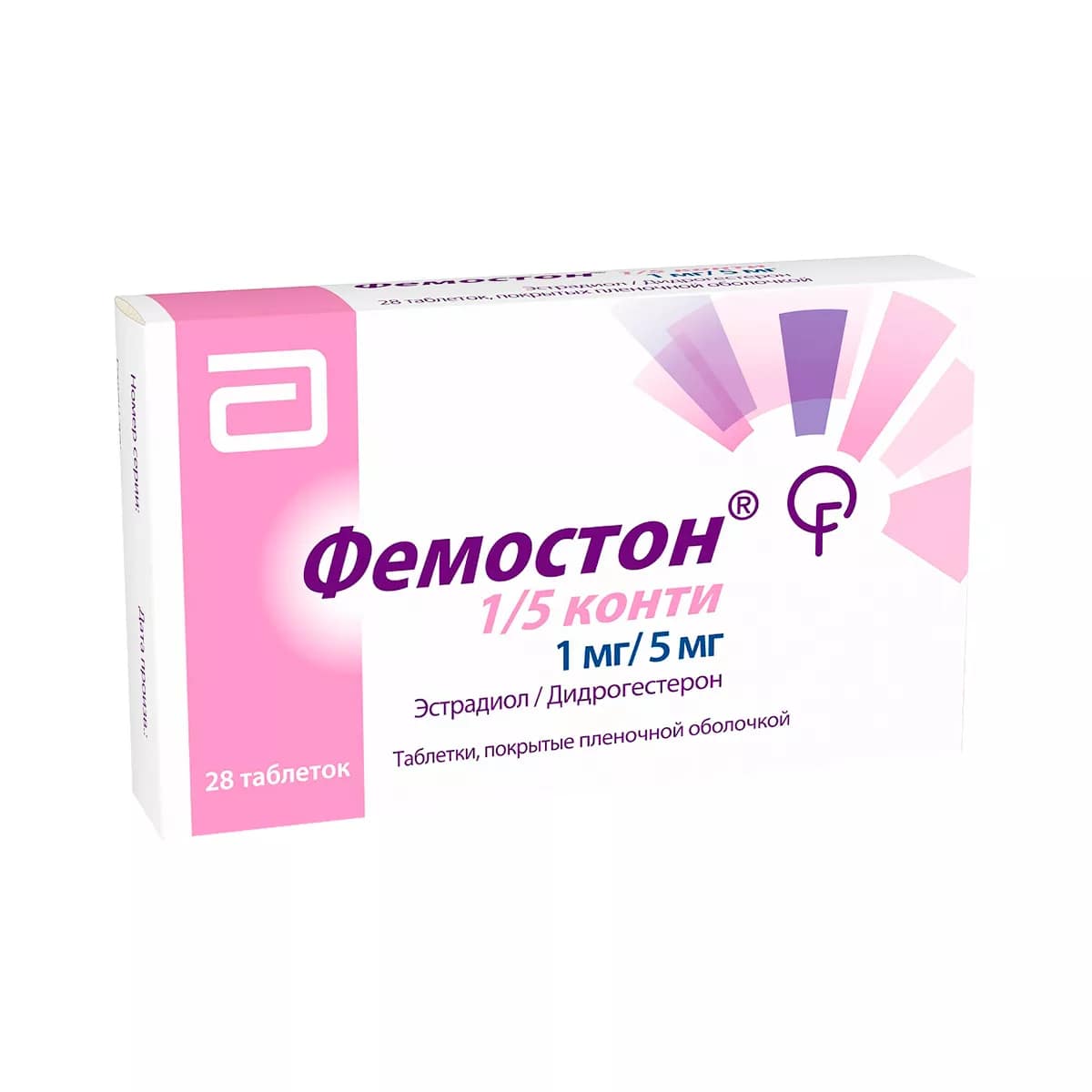 Фемостон 1/5 конти таблетки  N28 Фемостон 1/5 конти таблетки  N28