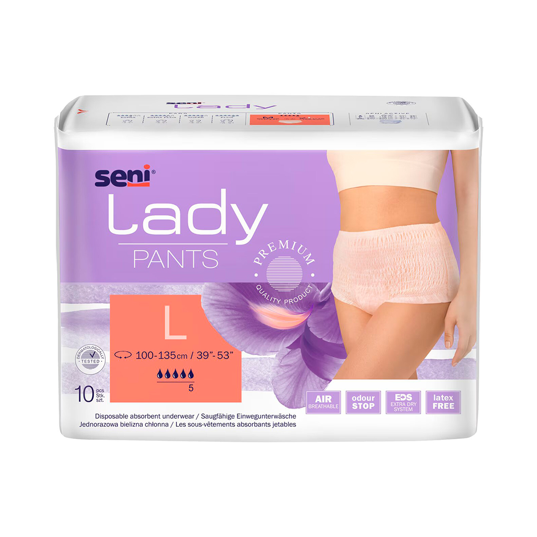 Женские подгузники-трусики Large Seni Lady 10  шт