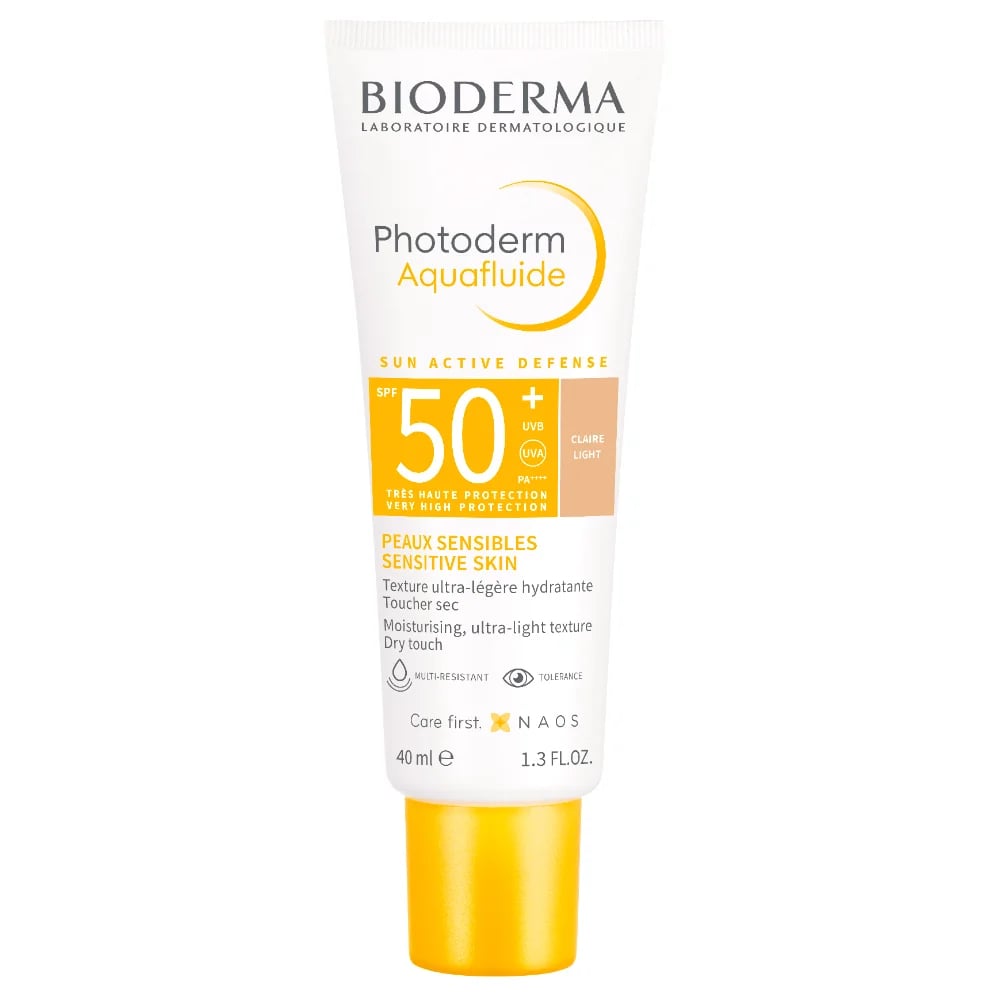 Флюид солнцезащитный тон Light SPF50+ Bioderma Photoderm 40  мл