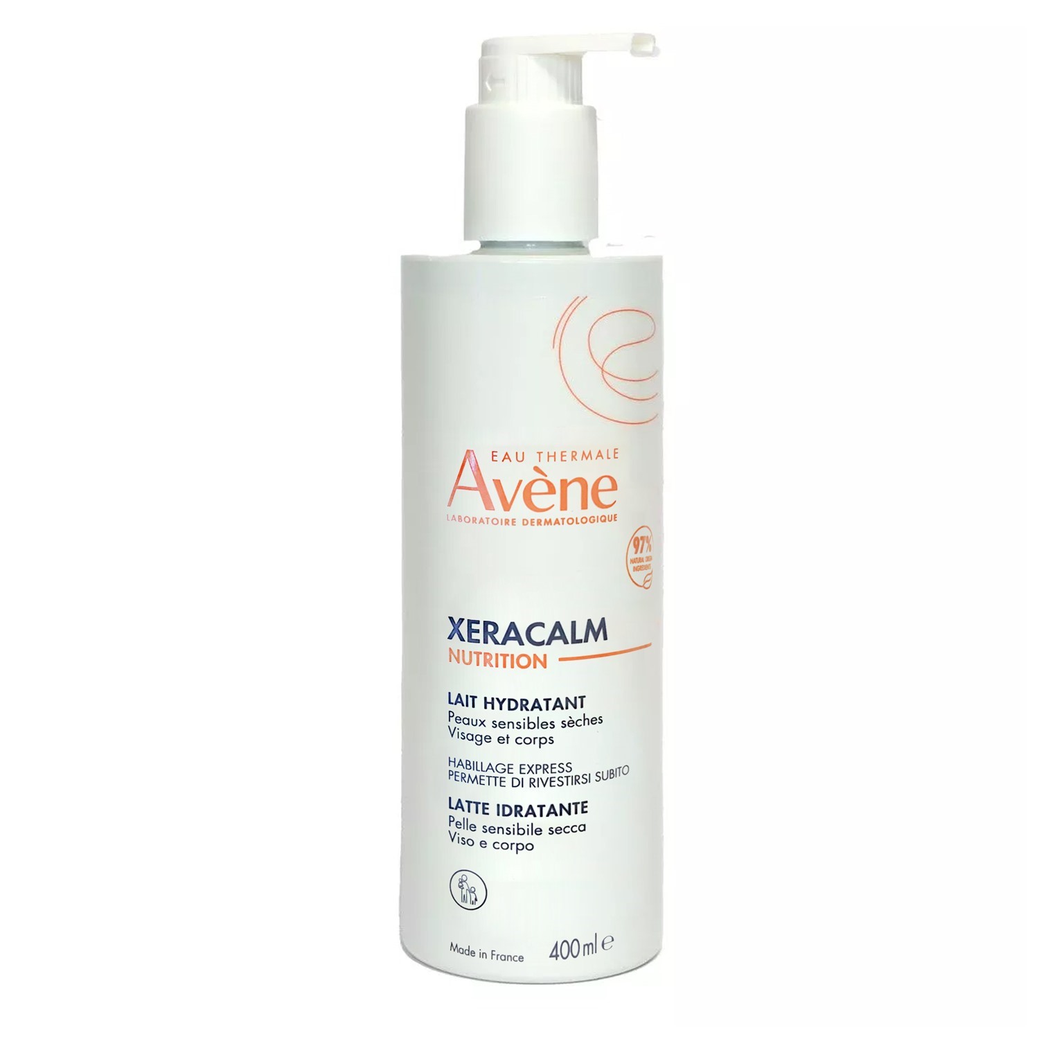 Молочко легкое питательное Avene XeraCalm 400  мл