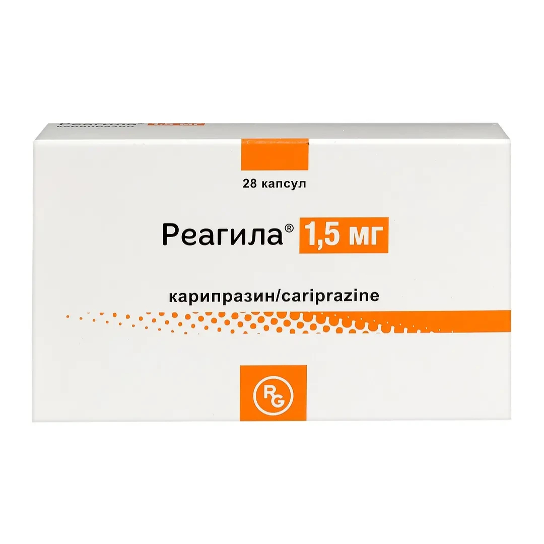 Реагила капсулы 1,5мг N28