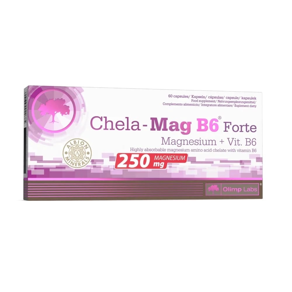 Хела-Маг В6 Форте капсулы 1555мг №60 Olimp Labs