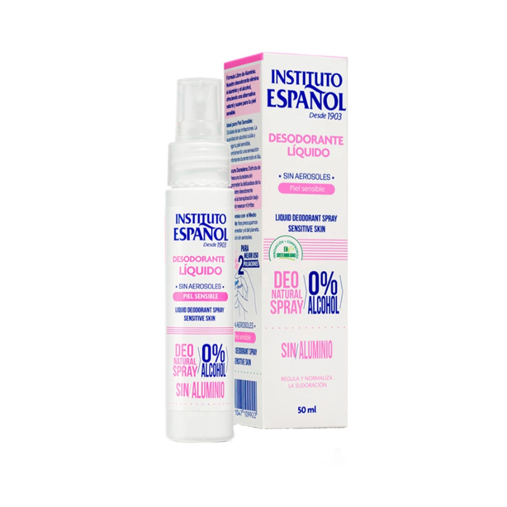 Дезодорант-спрей без алюминия и спирта для чувствительной  кожи Instituto Espanol Avena 50  мл