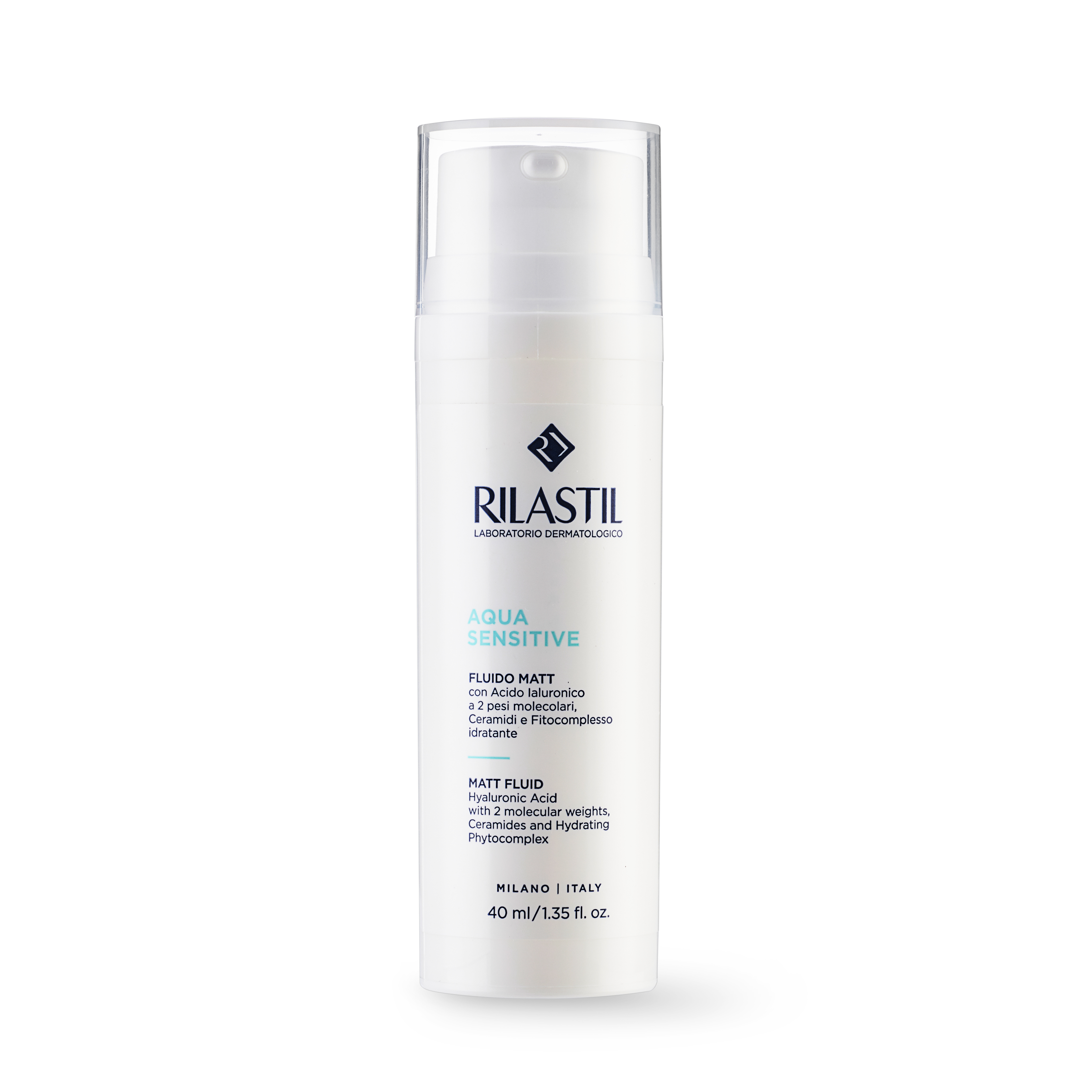 Флюид матирующий  sensitive Rilastil Aqua 40  мл