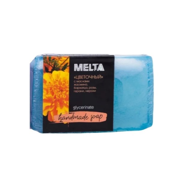 Мыло ручной работы с эфирными маслами Цветочное Melta 100  г