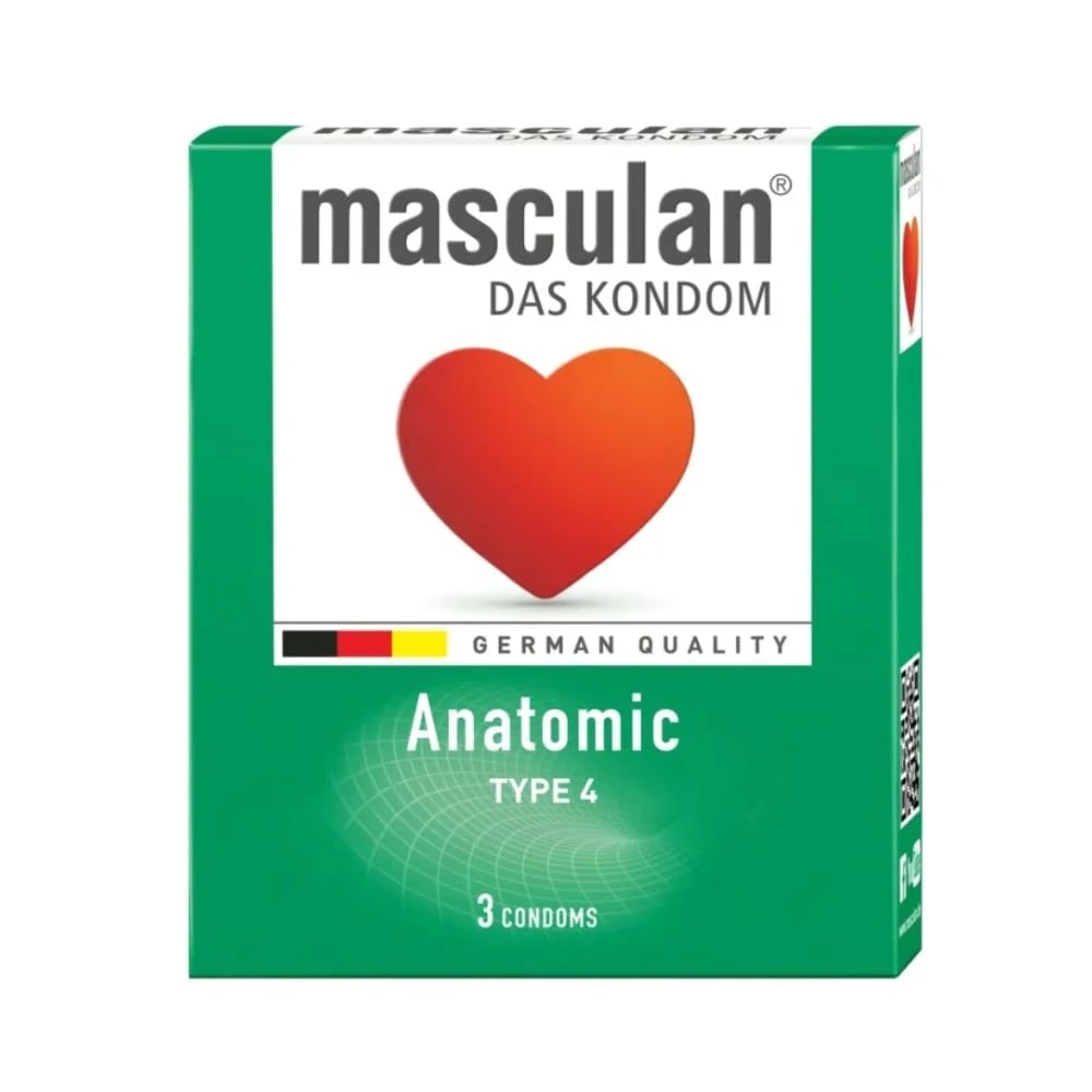 Презервативы анатомической формы Masculan Anatomic 3  шт