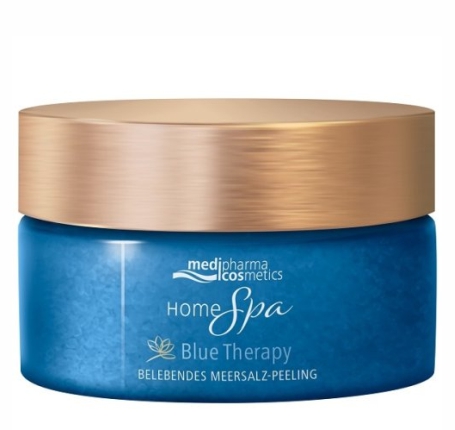Лазурное наслаждение  Скраб с морской солью Medipharma cosmetics Home Spa 250  г