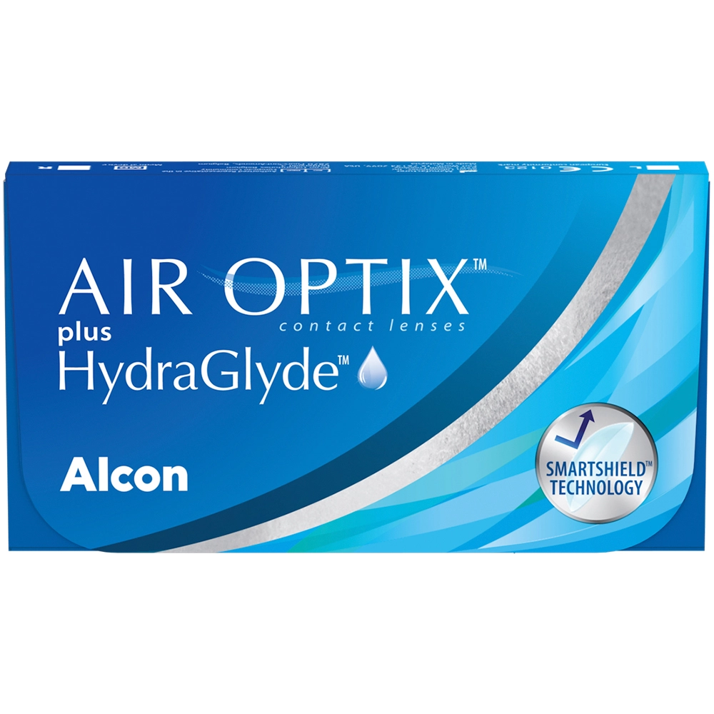 Линзы контактные  Air Optix plus HydraGlyde -7,50