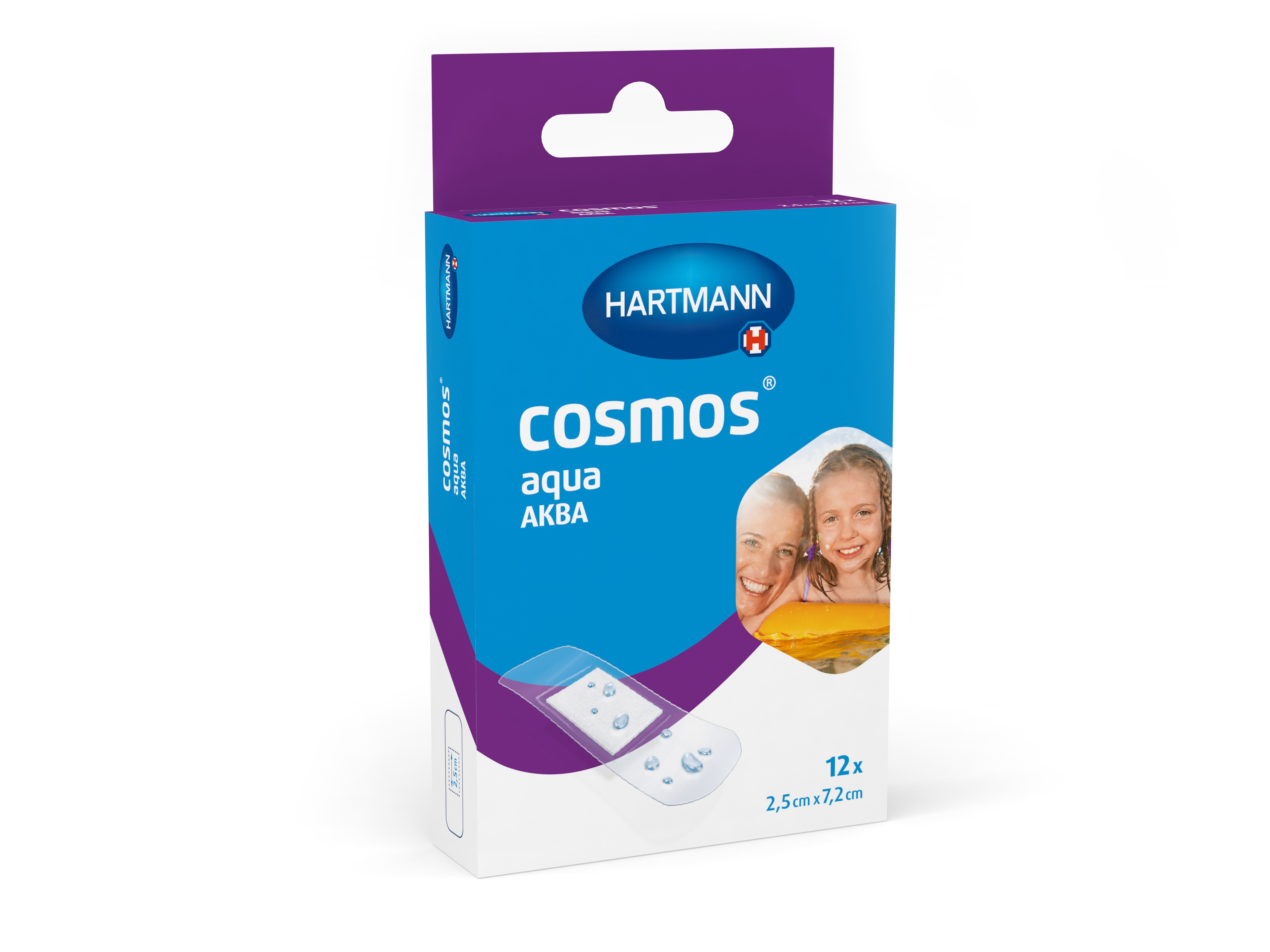 Пластырь Cosmos Аква нестерильный 2,5*7,2 12шт Hartmann 12  шт Пластырь Cosmos Аква нестерильный 2,5*7,2 12шт Hartmann 12  шт