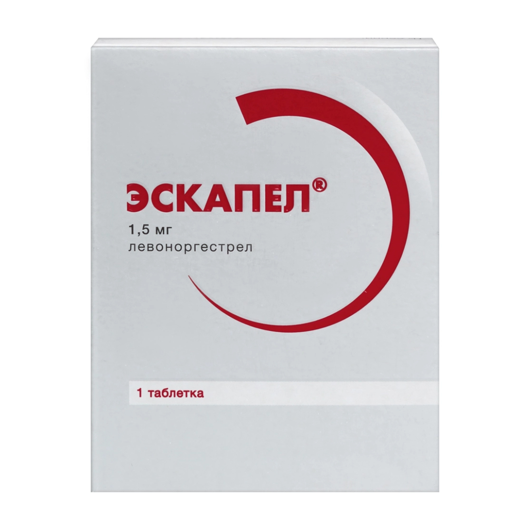 Эскапел таблетки 1,5мг N1 Эскапел таблетки 1,5мг N1