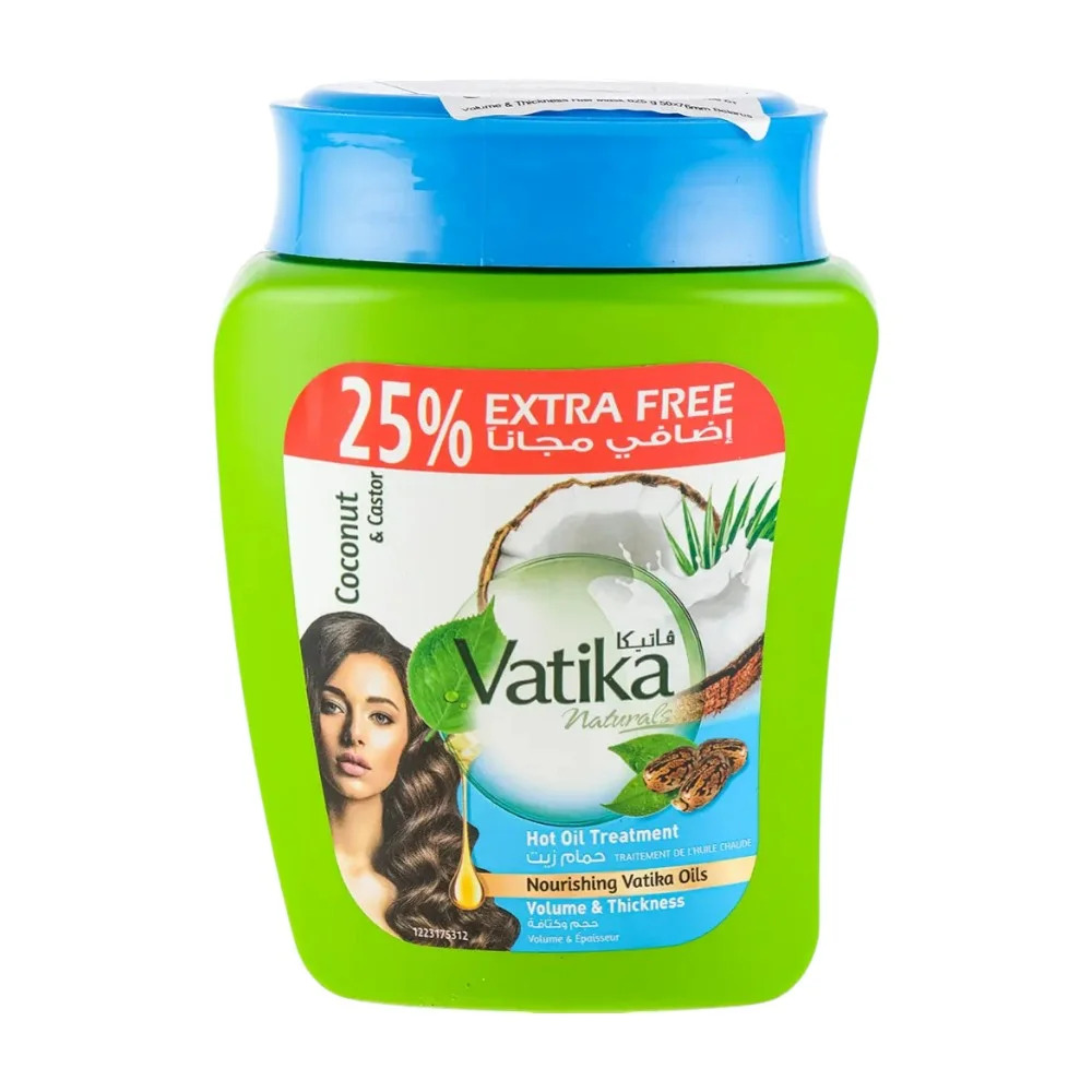 Маска для волос увеличивающий объём Dabur Vatika 625  г